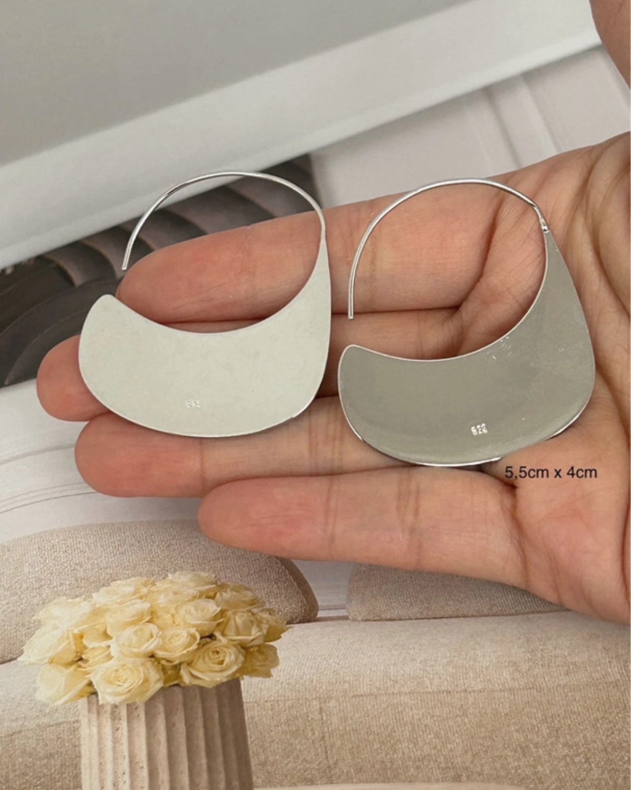 Boucles d’oreilles Futuristes