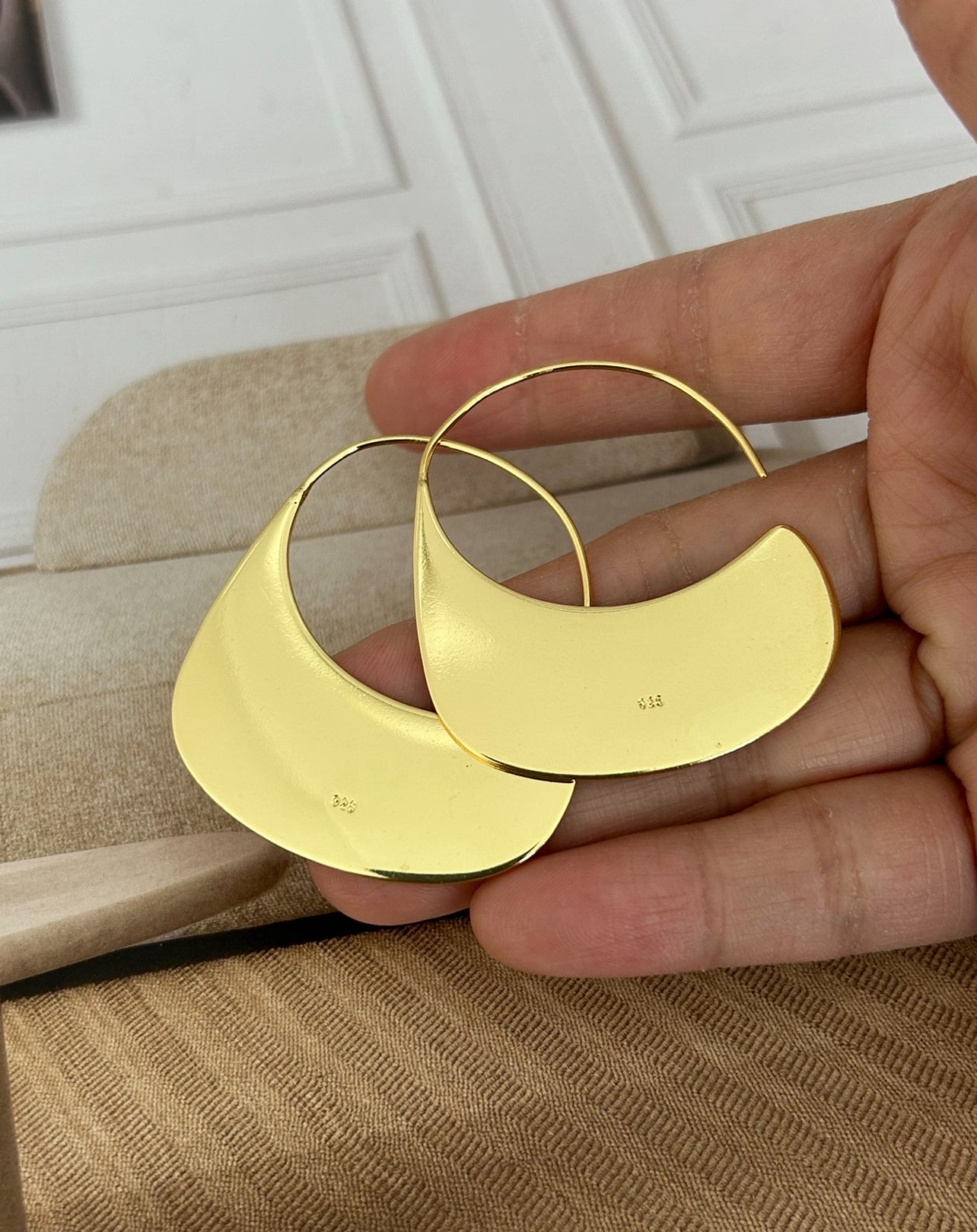 Boucles d’oreilles Futuristes